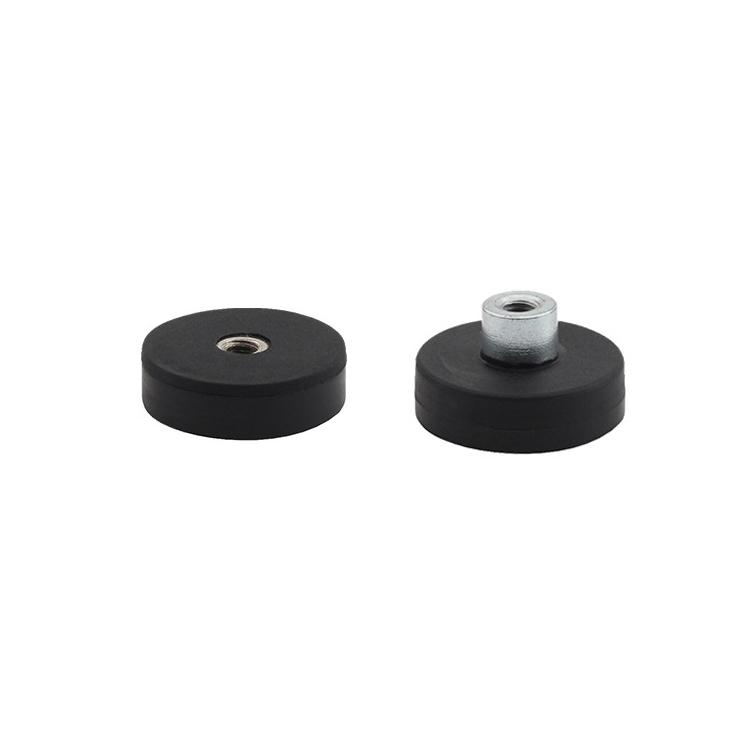 D22mm rubber coated magnet