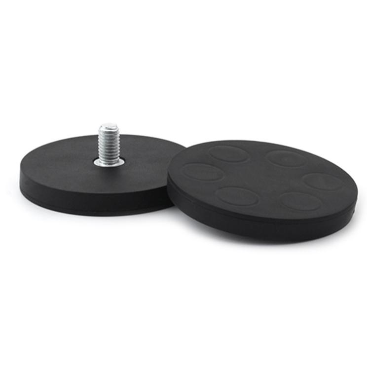 D66 mm rubber coated magnet