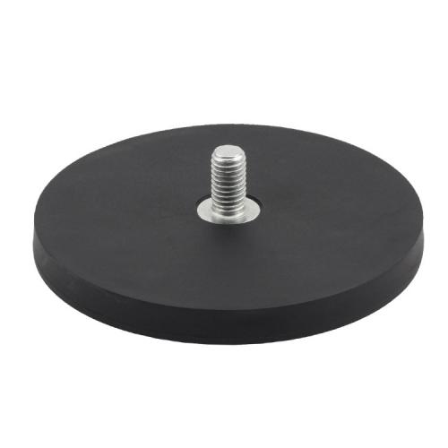 D88 mm rubber coated magnet