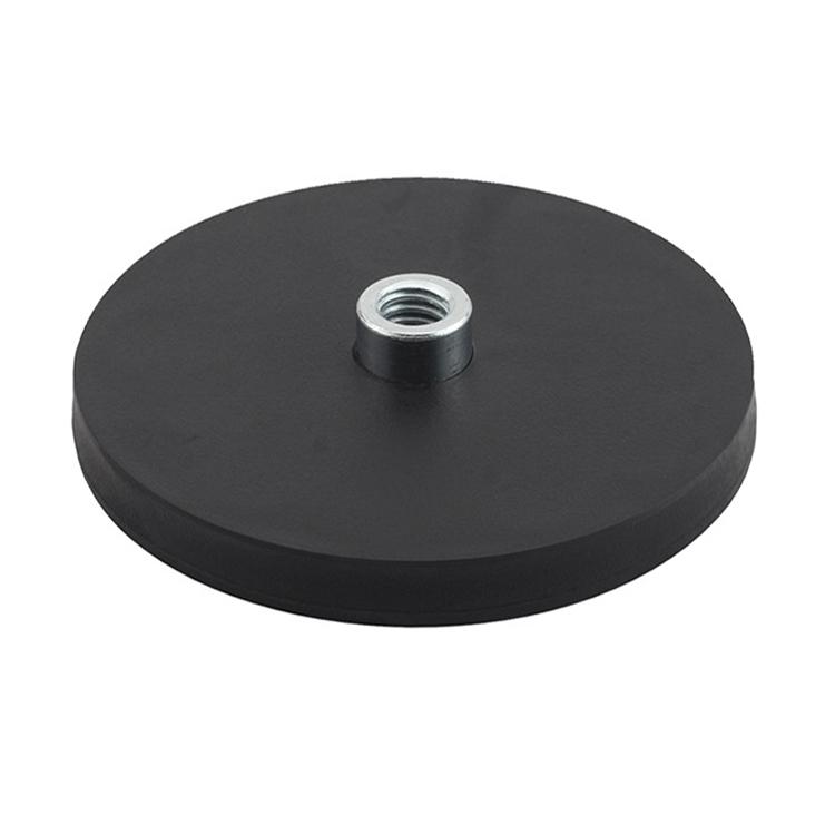 D88 mm rubber coated magnet