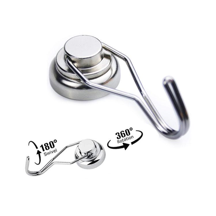 magnetic hook with swivel hook