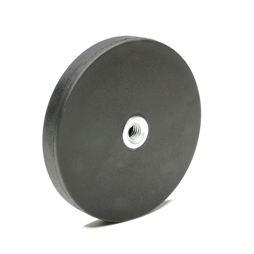 rubber coated magnet;round magnet