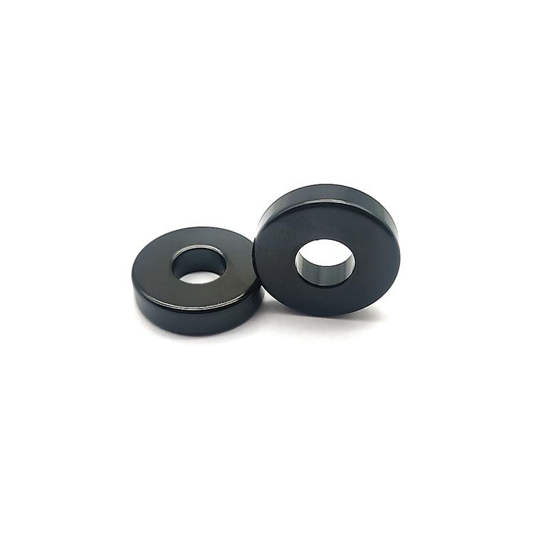 ring neodymium magnet;black epoxy magnet